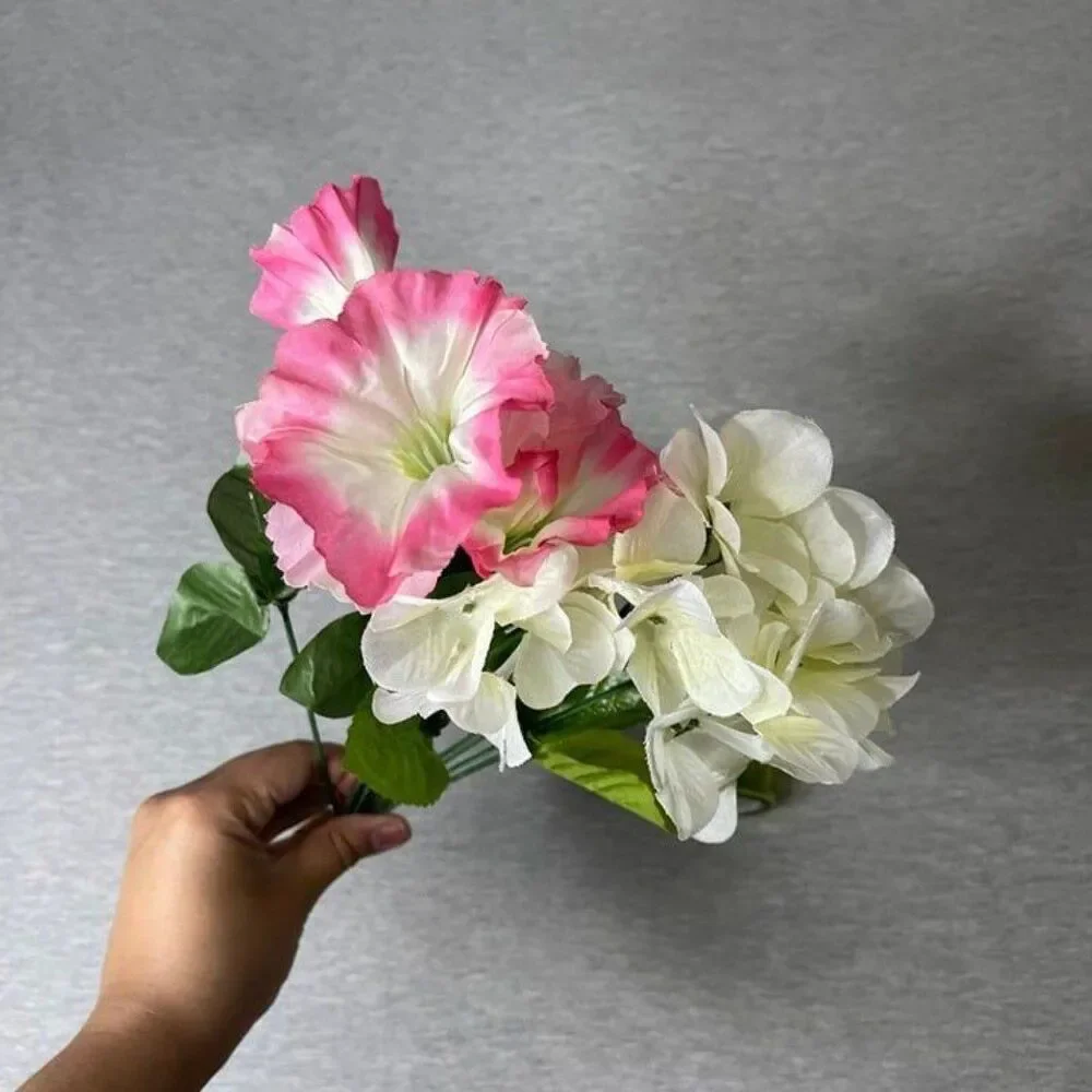 Target Faux Floral Arangement with Vase 3 PCS. Set